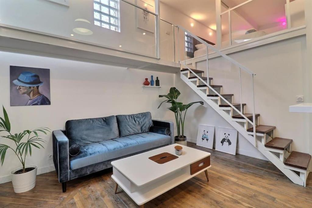 Unique Loft Apartment Located 15 Minutes From The Champs Elysees Saint-Ouen  Exterior photo